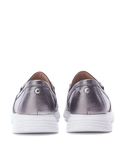 Moda In Pelle Gray Francie Pewter Leather