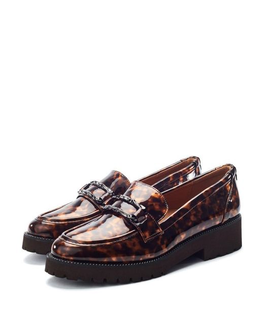 Moda In Pelle Brown Egoma Tortoise Shell Patent