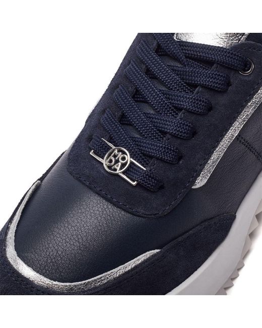Moda In Pelle Blue Blaza Leather
