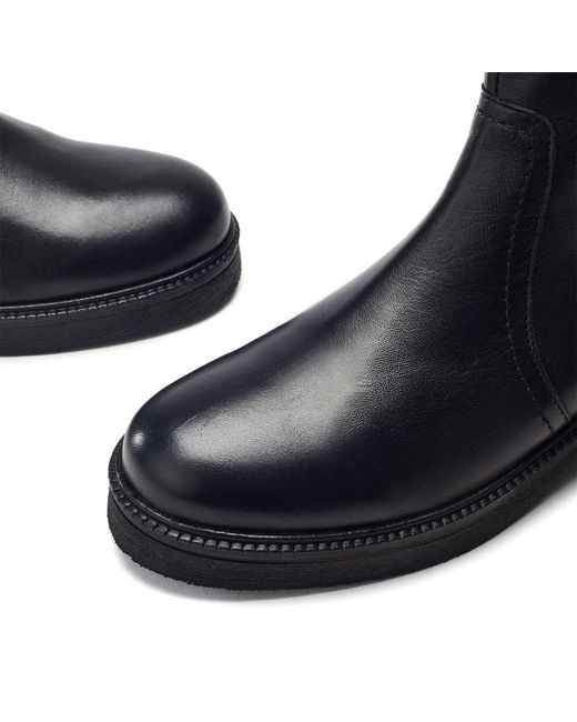 Shoon Blue Sh Sherri Leather