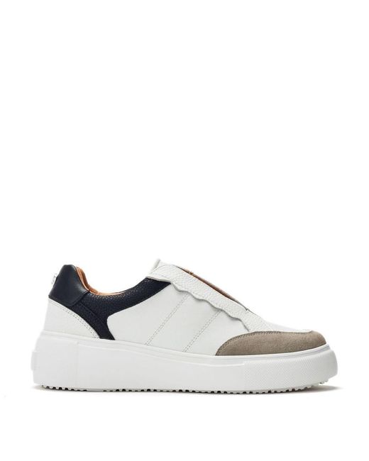 Moda In Pelle White Braelynn Porvair