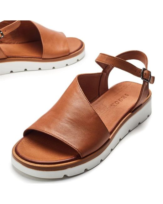 Shoon Brown Sh Moire Leather
