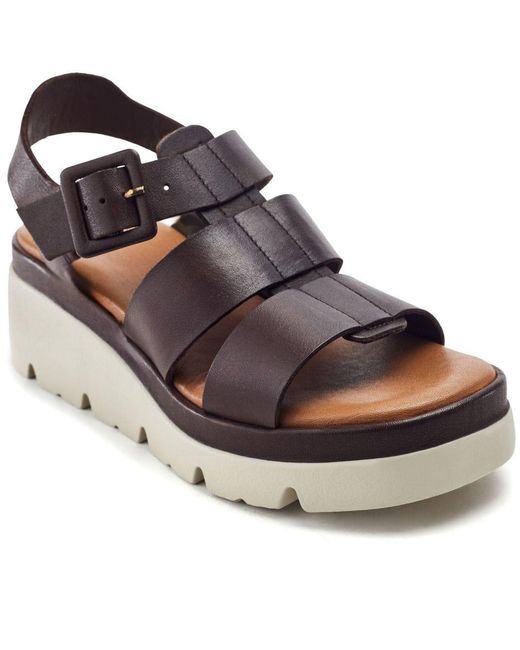 Moda In Pelle Blue Stathes Dark Leather
