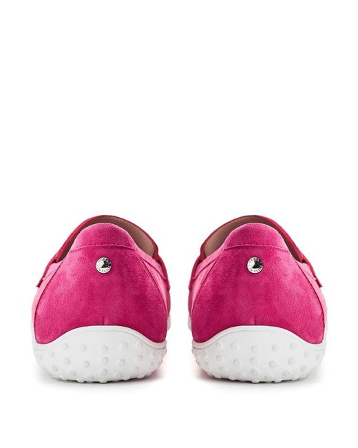 Moda In Pelle Pink Elinia Suede