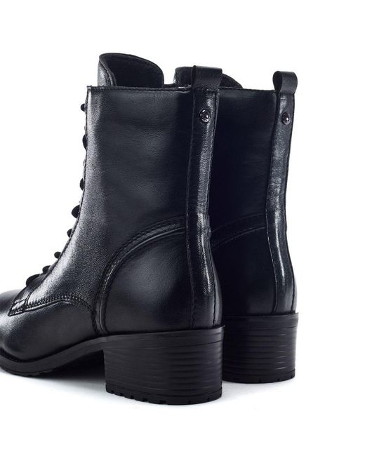 Moda In Pelle Blue Baker Leather
