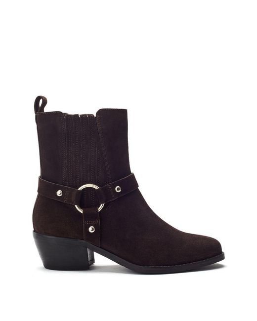 Moda In Pelle Blue Pailia Dark Suede