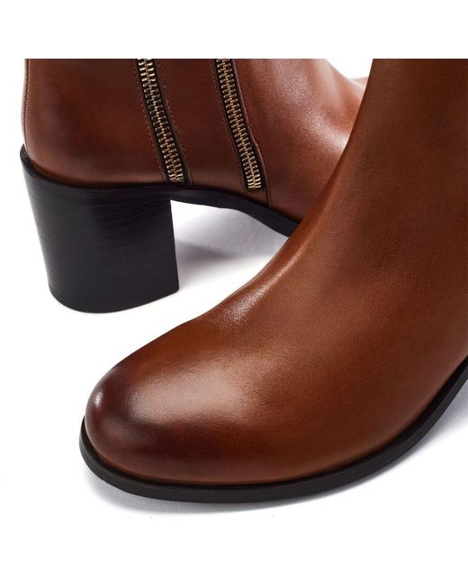 Moda In Pelle Brown Peytona Leather