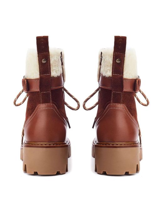 Moda In Pelle Brown Ottavia Leather