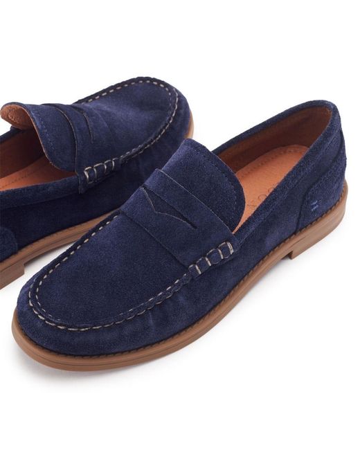 Shoon Blue Sh Izzy Suede
