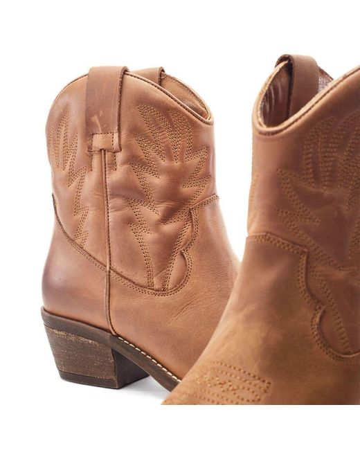 Moda In Pelle Brown Okuri Leather