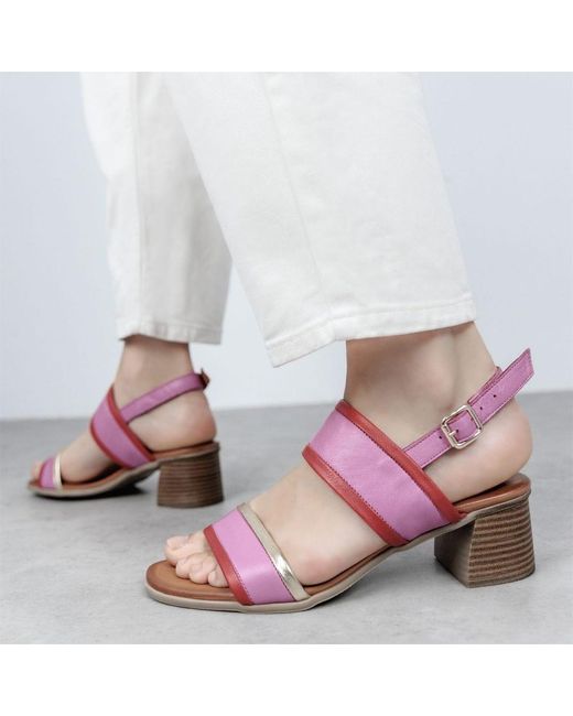 Moda In Pelle Pink Luzula Leather