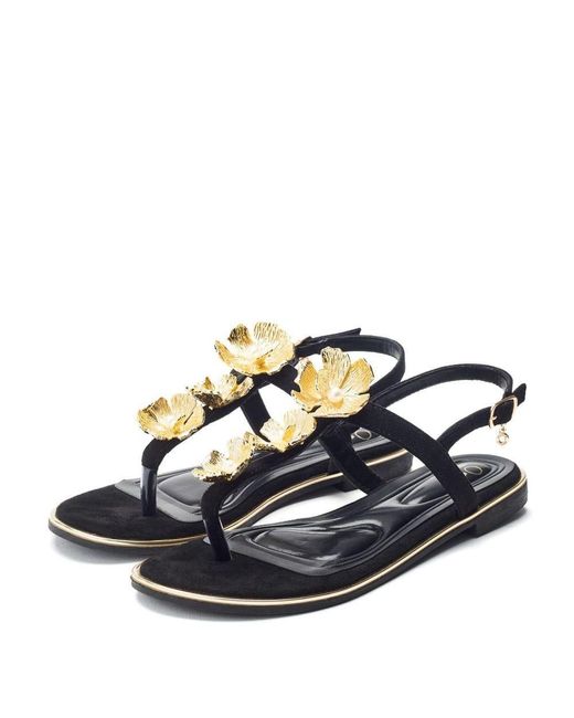 Moda In Pelle Black Jewelle Alcantara
