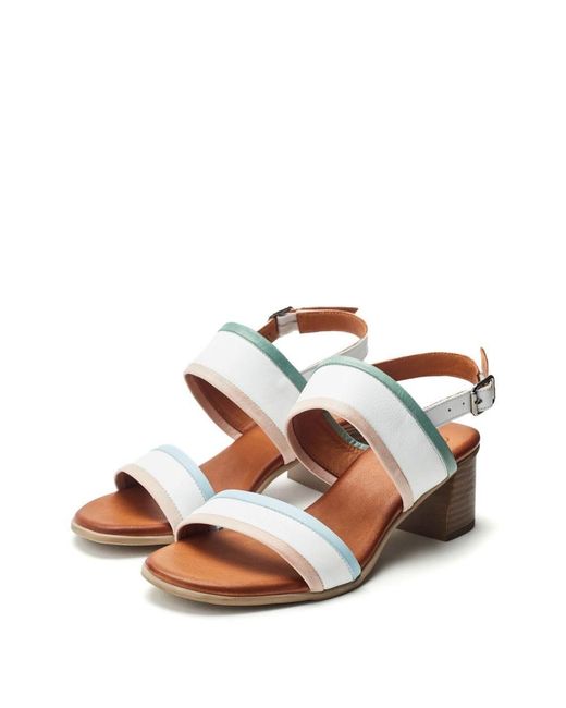 Moda In Pelle White Luzula Leather