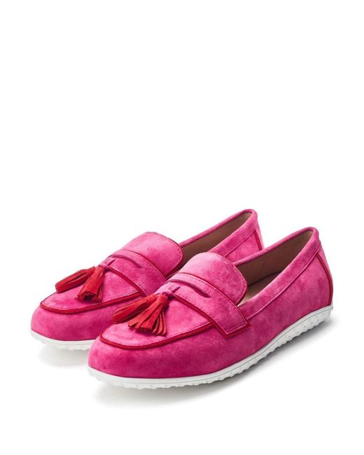 Moda In Pelle Pink Elinia Suede
