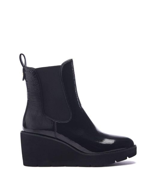 Moda In Pelle Blue Allby Patent