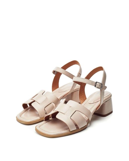 Moda In Pelle Natural Mariie Off White Leather