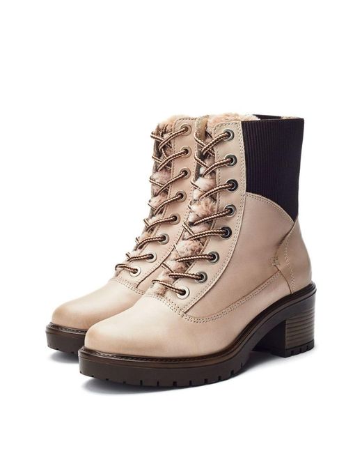 Moda In Pelle Blue Omura Cream Leather