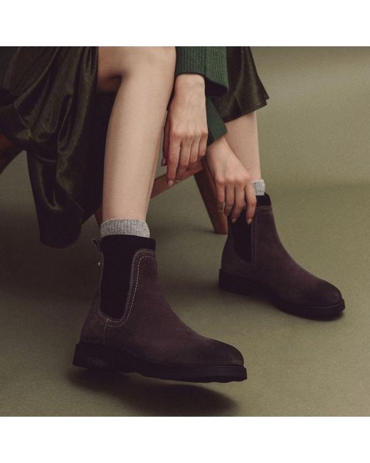Moda In Pelle Blue Olexi Dark Suede