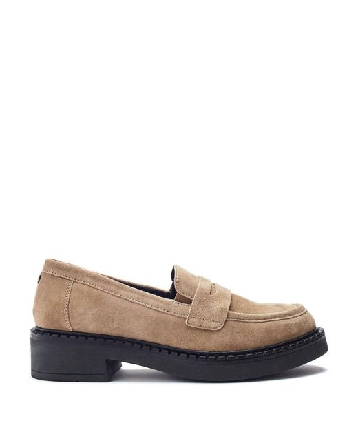 Moda In Pelle Natural Fiella Taupe Suede