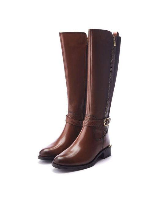 Moda In Pelle Brown Sharla Leather