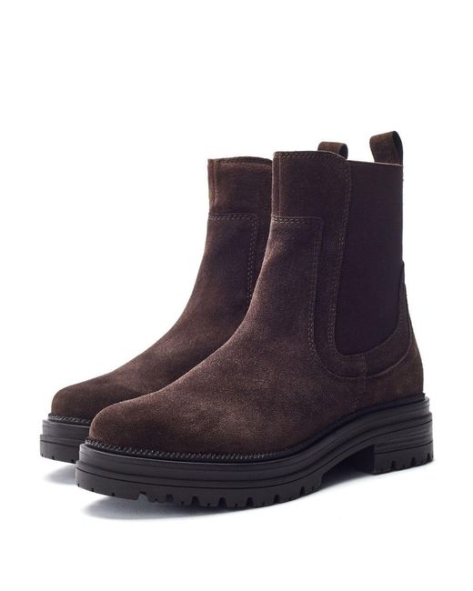 Moda In Pelle Blue Olainie Dark Suede