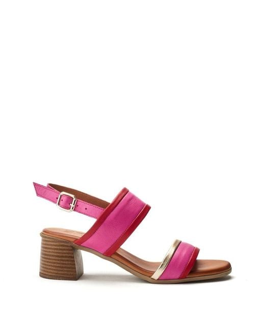 Moda In Pelle Pink Luzula Leather