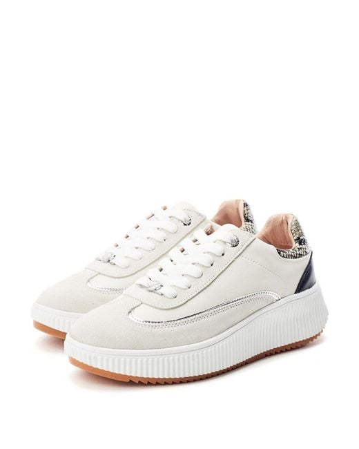 Moda In Pelle White Baretti Leather