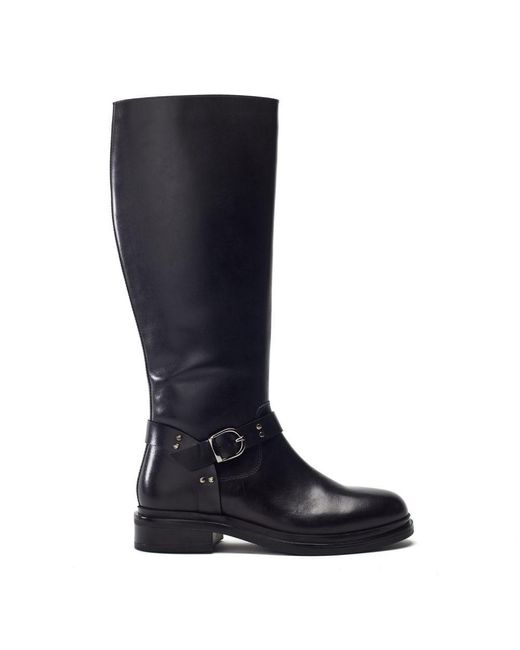 M By Moda Blue Rainia Leather