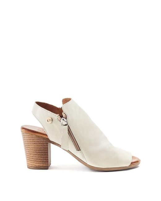 Moda In Pelle White Kaprise Off Leather