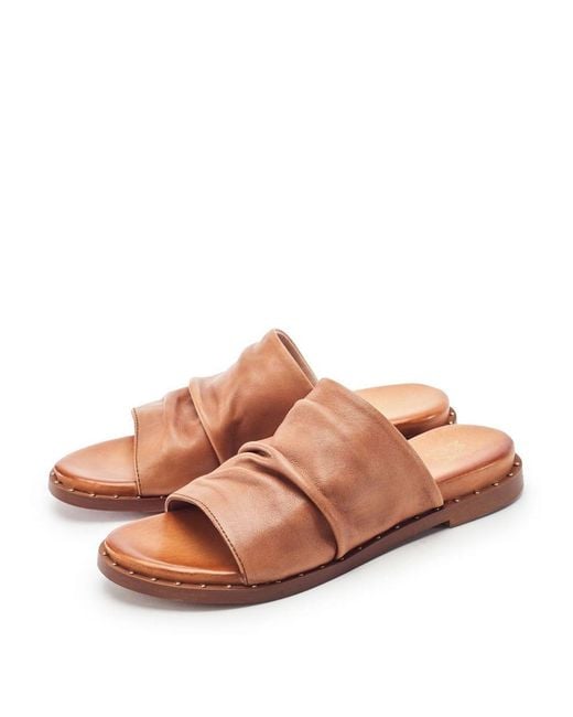 Moda In Pelle Brown Jerri Leather