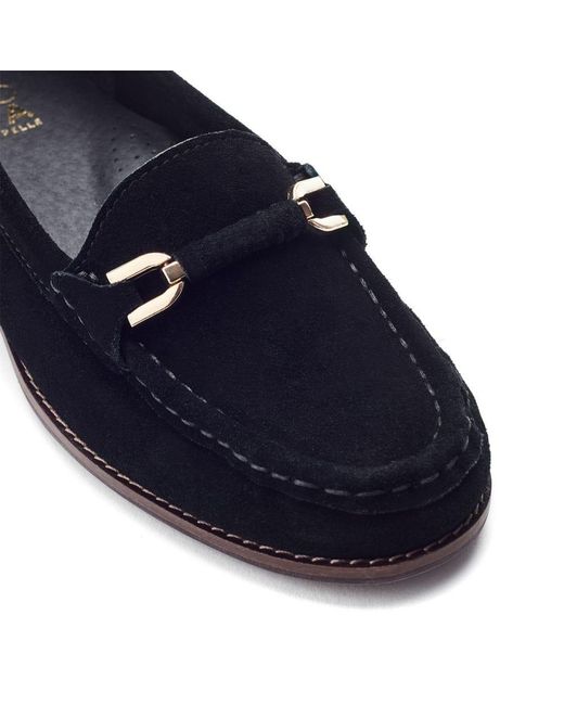 Moda In Pelle Blue Emella Suede