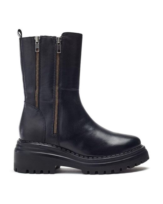 Moda In Pelle Blue Luccia Leather