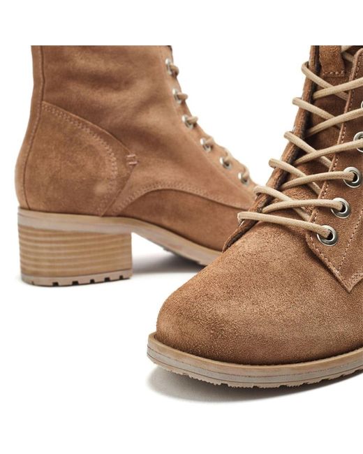 Moda In Pelle Brown Bezzie Taupe Suede
