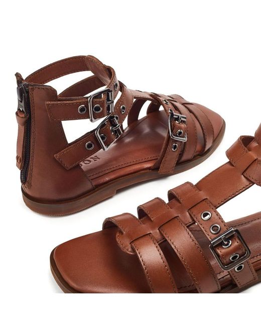 Shoon Brown Sh Shelly Leather