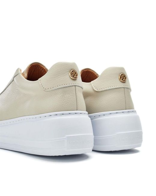 Moda In Pelle White Alber Off Leather