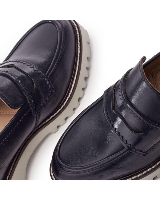 Moda In Pelle Blue Eleyna Leather