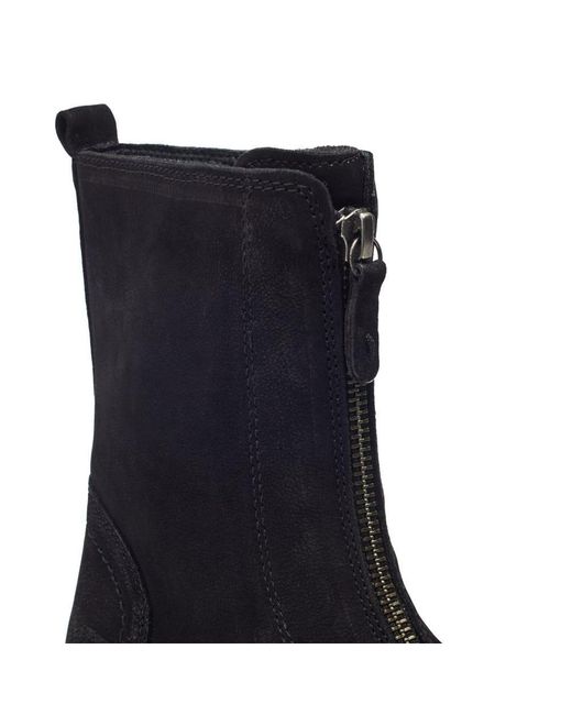 Moda In Pelle Blue Arru Suede