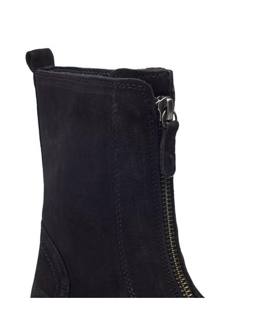 Moda In Pelle Blue Arru Suede