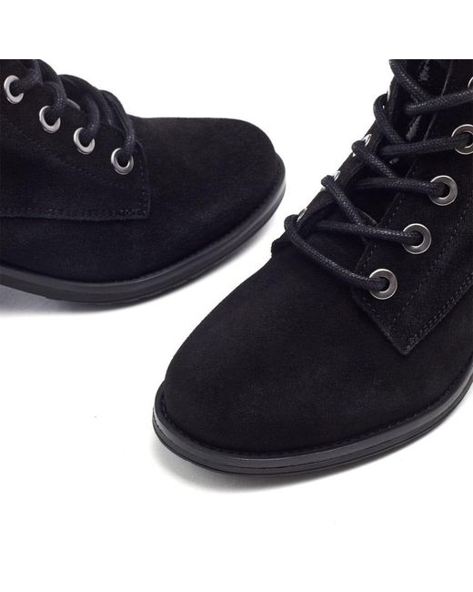 Moda In Pelle Blue Bezzy Suede