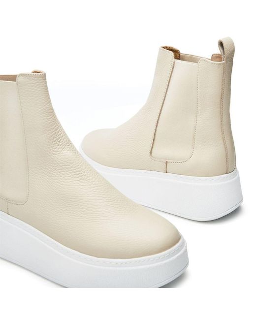 Moda In Pelle Natural B.levi Off White Leather