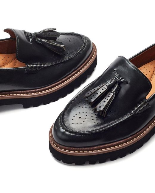 Moda In Pelle Blue Emi Leather