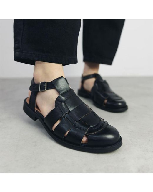 Shoon Blue Sh Imelda Leather