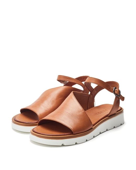 Shoon Brown Sh Moire Leather