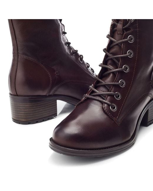 Moda In Pelle Purple Bezzie Dark Leather