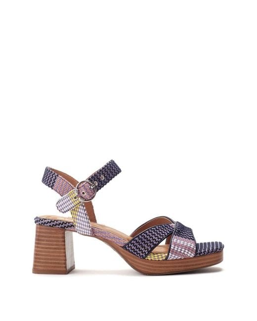 Moda In Pelle Purple Grechian Textile