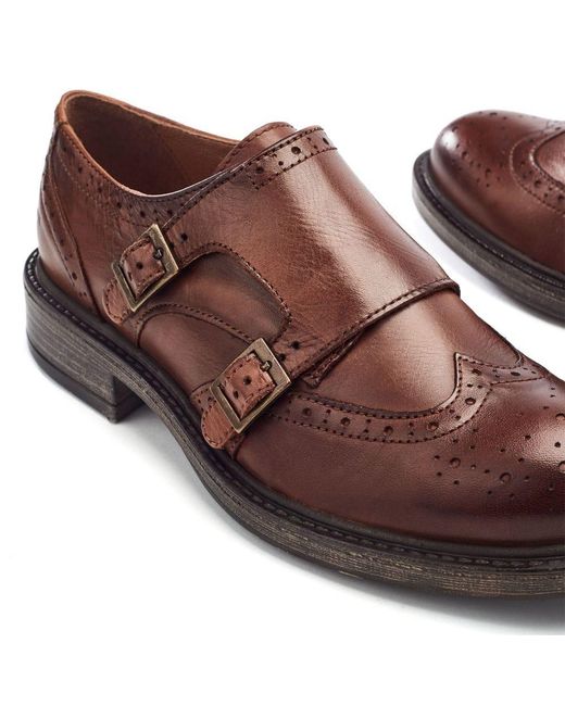 Shoon Brown Sh Idle Leather