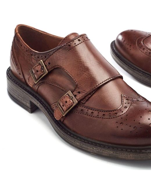 Shoon Brown Sh Idle Leather