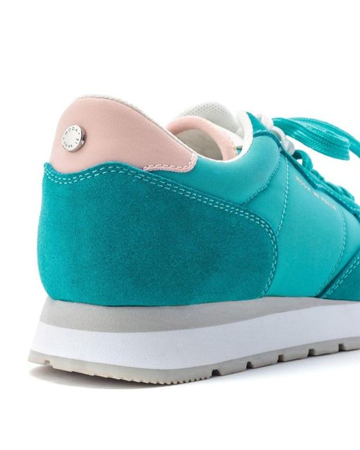 Moda In Pelle Blue Billiee Suede