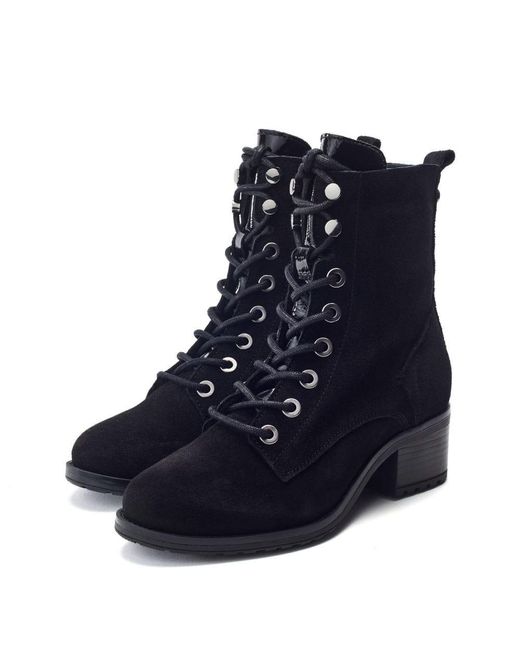 Moda In Pelle Blue Bezzy Suede
