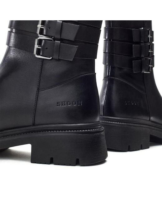 Shoon Blue Sh Giddy Leather